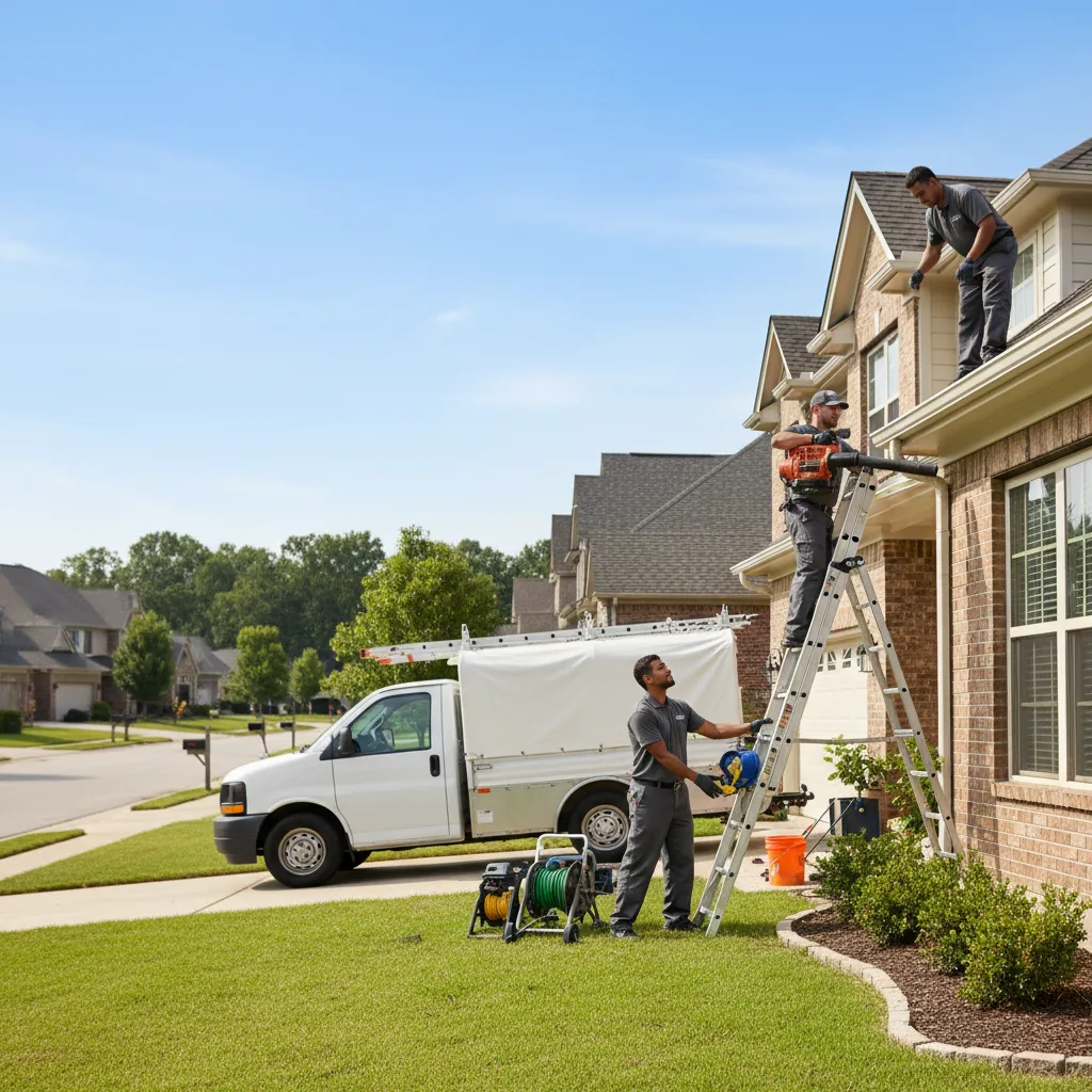 Home Gutter Service in Wellston, OK near me
